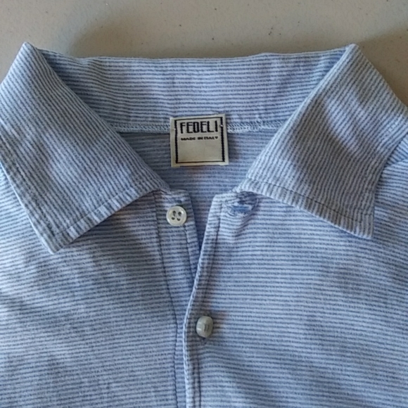 FEDELI Other - Fedeli stripped long sleeve shirt